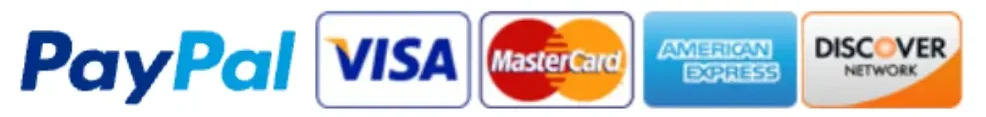 Accepted secure payment methods
